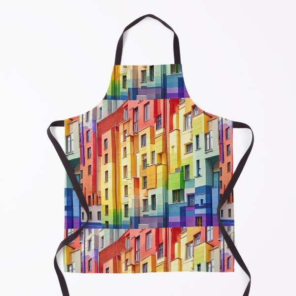 Item preview, Rainbow buildings facades Nr. 2 designed and sold by Reinvention.
