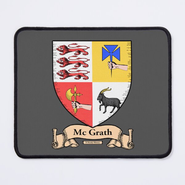 Item preview, MC GRATH - Coat of Arms - Family Crest designed and sold by HandyHistory.