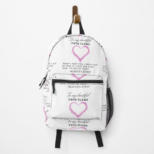 Item preview, "it's out of trust." Romantic Heart Twin Flame Sticker designed and sold by MuditasEyes.