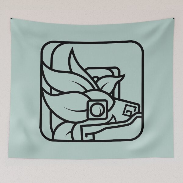 Item preview, Aztec Quetzalcoatl Outline designed and sold by AmetrineArt.