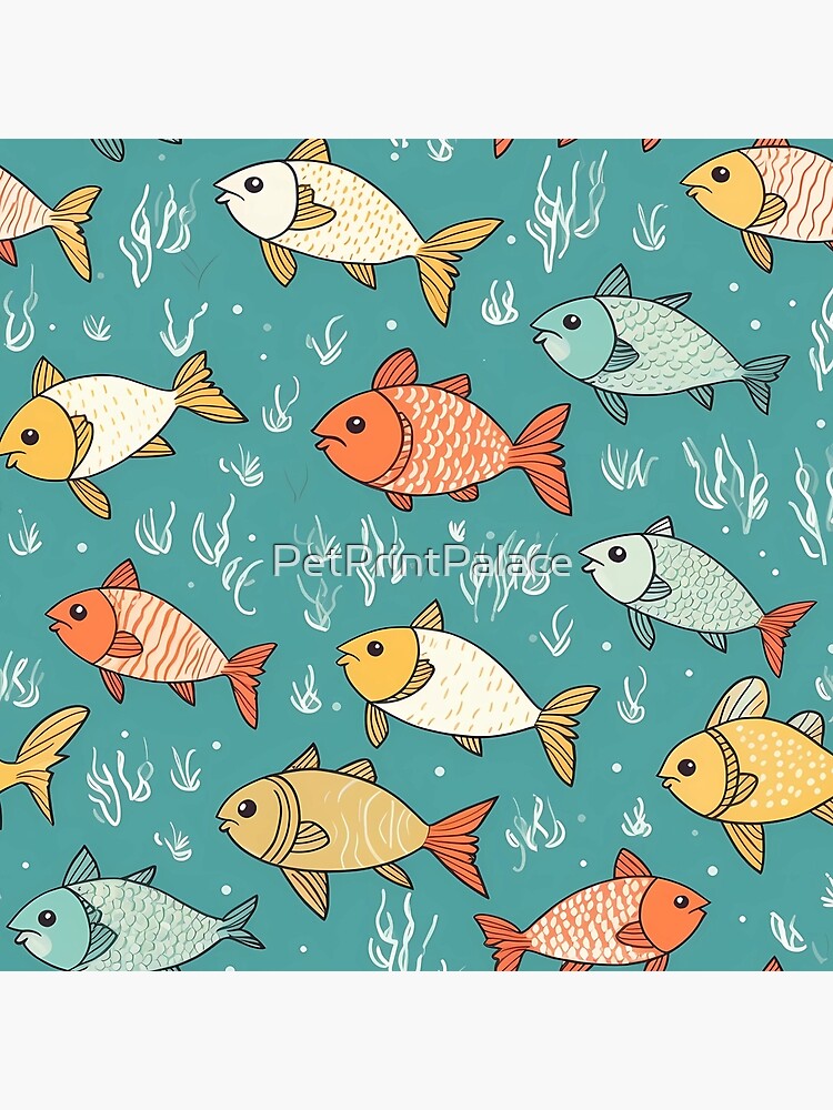 Fish Bank | Art Board Print
