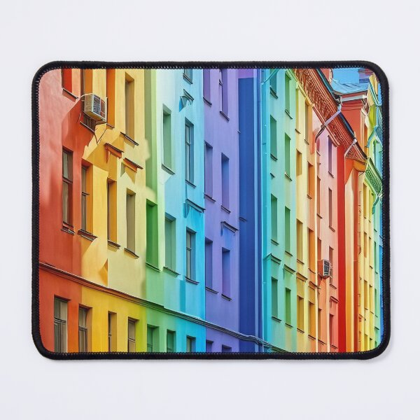 Item preview, Rainbow buildings facades Nr. 3 designed and sold by Reinvention.
