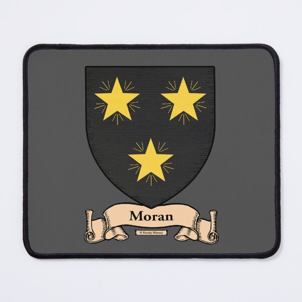 Item preview, MORAN - Coat of Arms - Family Crest designed and sold by HandyHistory.