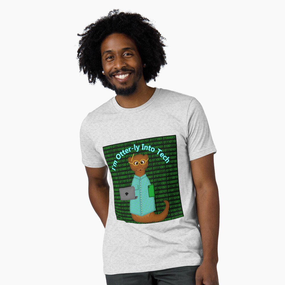 Item preview, Tri-blend T-Shirt designed and sold by OliverTheOtter.
