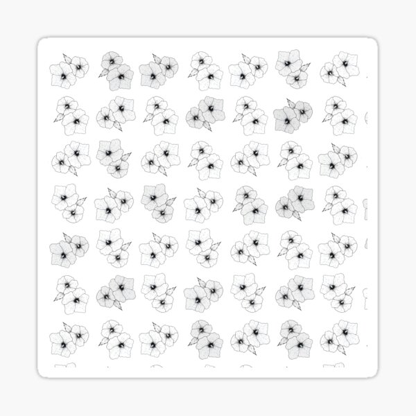 Item preview, Flower Drawing designed and sold by JayHallCreation.