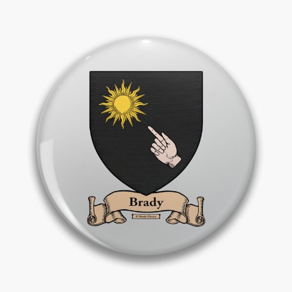Item preview, BRADY - Coat of Arms - Family Crest designed and sold by HandyHistory.