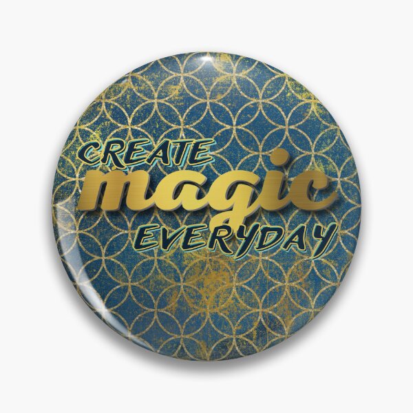 Item preview, Create Magic Everyday Golden Geometric Pattern designed and sold by artbybiyan.