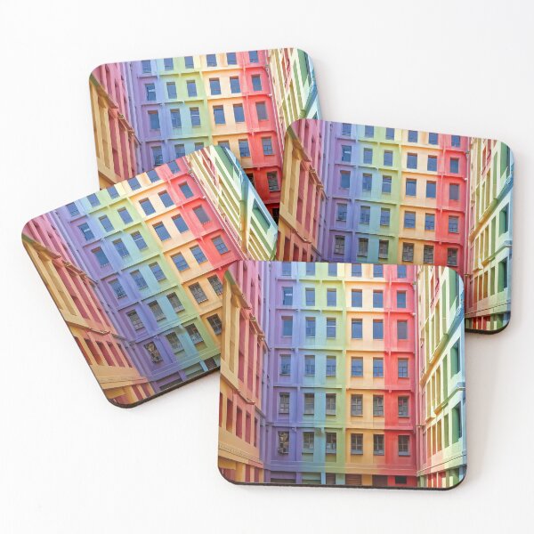 Item preview, Rainbow buildings facades Nr. 4 designed and sold by Reinvention.