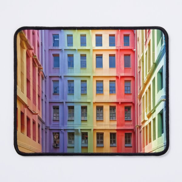 Item preview, Rainbow buildings facades Nr. 4 designed and sold by Reinvention.