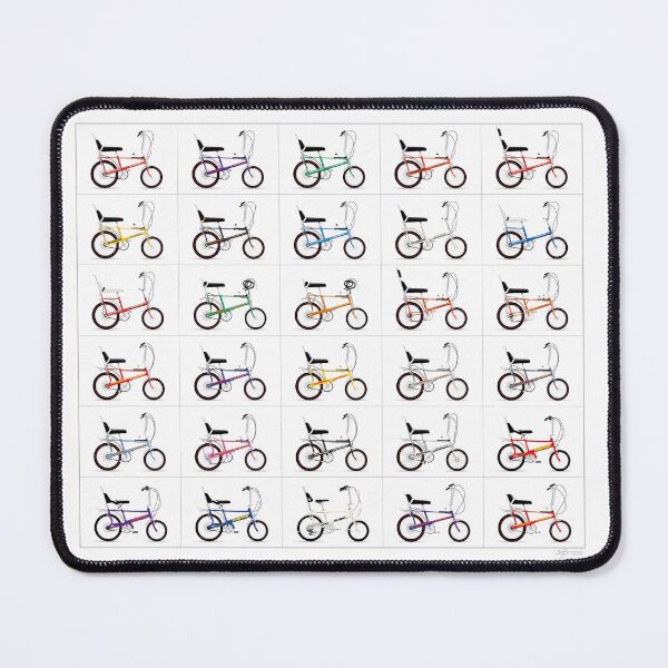 Item preview, Raleigh Chopper Range white designed and sold by Tunstall Illustration.