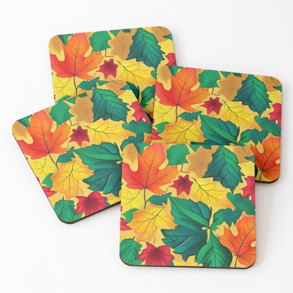 Item preview, Maple Leaf Design with colorful Leaf designed and sold by kiyaansh16.