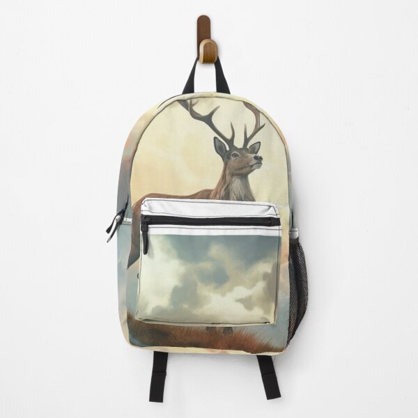 Item preview, A deer is standing on a mountain designed and sold by isBotStore.