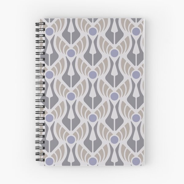 Item preview, KF 0040 H - Retro Vintage Flowers Minimalist 70s Modern Geometric Floral Pattern designed and sold by KhakiFinch.