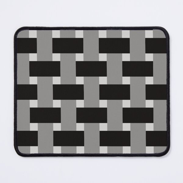 Item preview, Fabric Weave Design - Plain Weave - Black and Gray Palette designed and sold by DesignCentrum.
