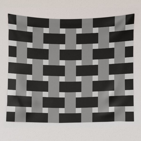 Item preview, Fabric Weave Design - Plain Weave - Black and Gray Palette designed and sold by DesignCentrum.