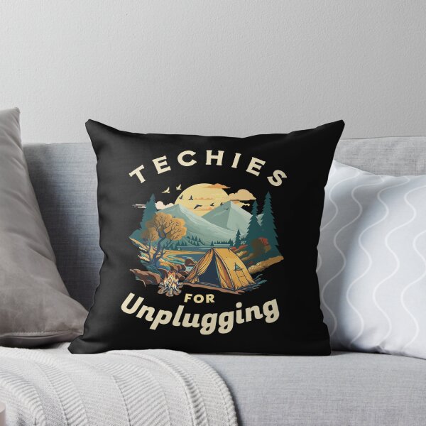 Item preview, Techies for Unplugging Outdoors IT Computer Professional  designed and sold by The Junto Shop.
