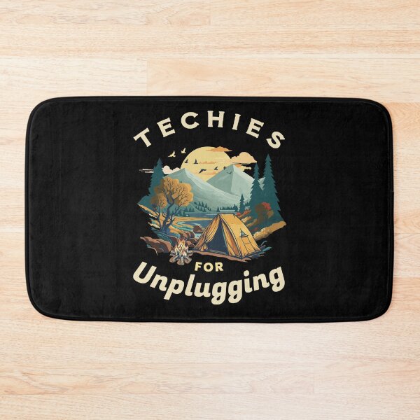 Item preview, Techies for Unplugging Outdoors IT Computer Professional  designed and sold by The Junto Shop.