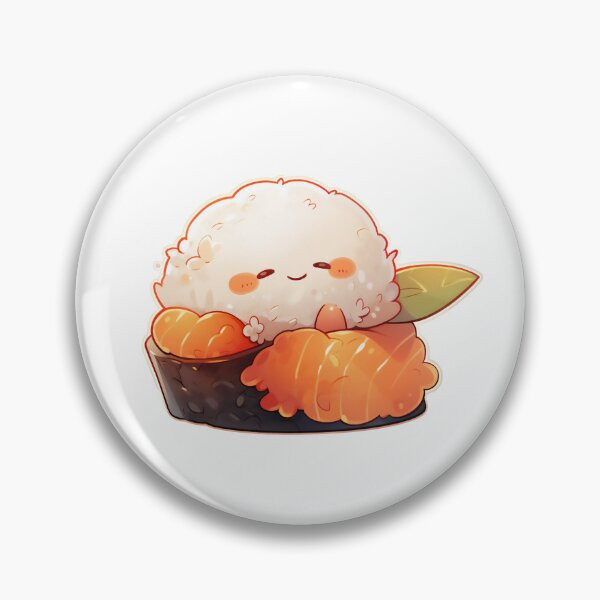 Item preview, chibi sushi designed and sold by CrittersHub.