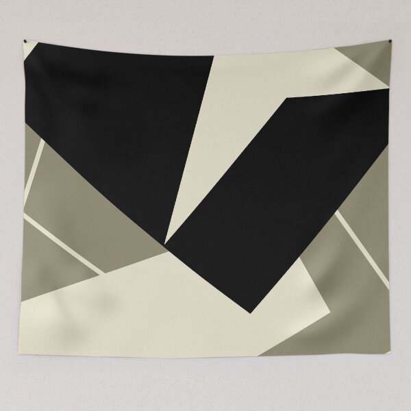 Item preview, Beige Tone Geometric Abstract designed and sold by studioart.