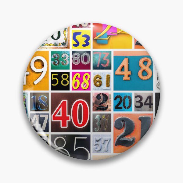 Item preview, Singapore Found Numbers designed and sold by John Seaton Callahan.