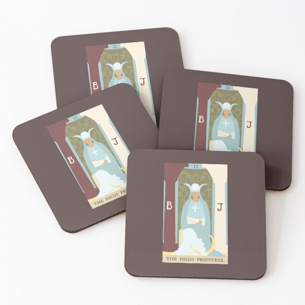 Artikelvorschau, Die Tarotkarte der Hohepriesterin entworfen und verkauft von wisemagpie.