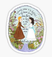 Anne & Diana Sticker
