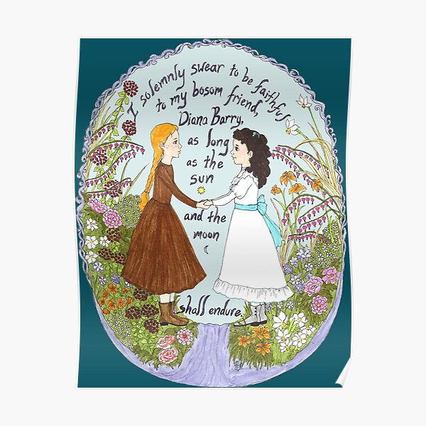 Anne & Diana Poster