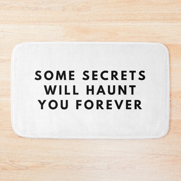 Item preview, some secrets will haunt you forever designed and sold by manandi1.