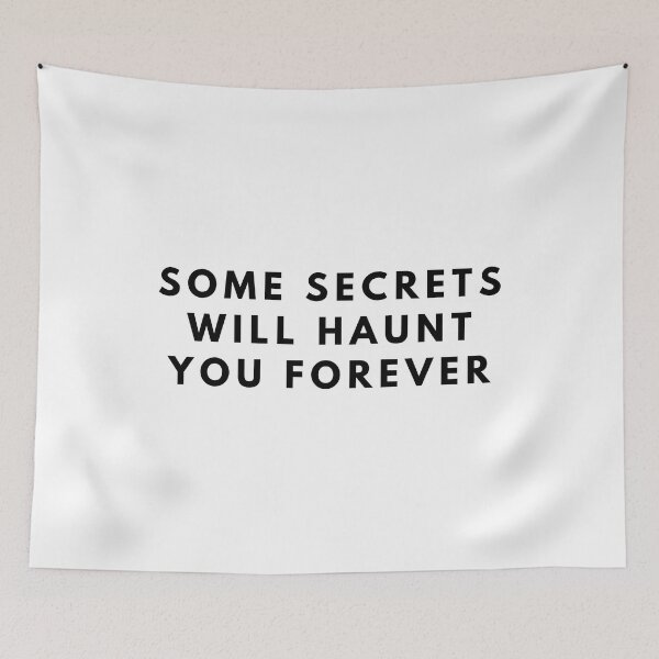 Item preview, some secrets will haunt you forever designed and sold by manandi1.