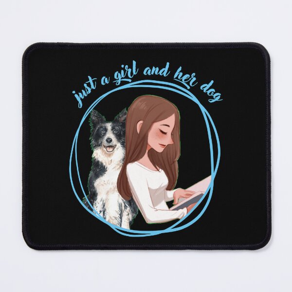 Item preview, Just a Girl and Her Dog designed and sold by Amazing-Kortez.