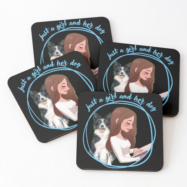 Item preview, Just a Girl and Her Dog designed and sold by Amazing-Kortez.