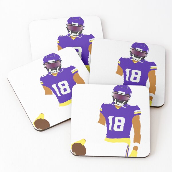 Item preview, Justin Jefferson Minnesota Vikings designed and sold by freshbeginning.