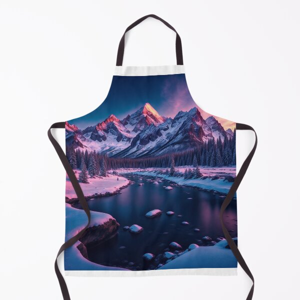 Item preview, Rocky Mountain Landscapes with Snow-Capped Peaks, Ai Generated Art designed and sold by AiGens.