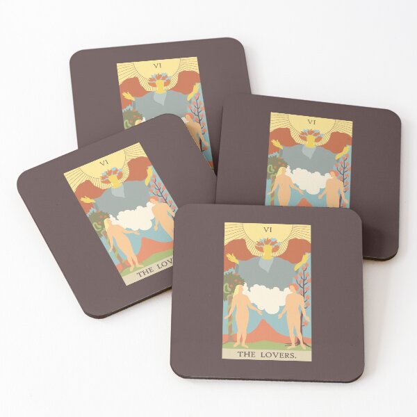 Artikelvorschau, Die Liebhaber-Tarot-Karte entworfen und verkauft von wisemagpie.