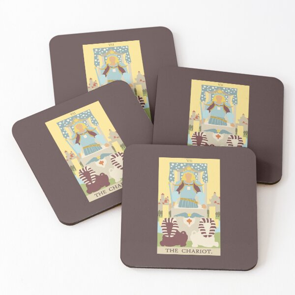 Artikelvorschau, Die Chariot Tarot Karte entworfen und verkauft von wisemagpie.