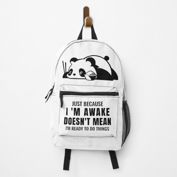 Item preview, Panda bear lazy / Just because Iam awake doesnt mean Iam ready to do things designed and sold by portrait4you.