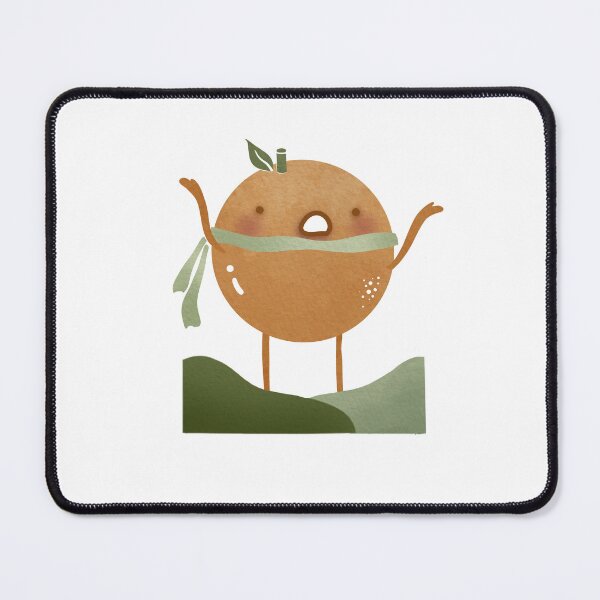 Item preview, Zesty, Bubbly and Adorable Orange Ilustration designed and sold by onionhaseyo.