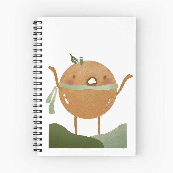 Item preview, Zesty, Bubbly and Adorable Orange Ilustration designed and sold by onionhaseyo.