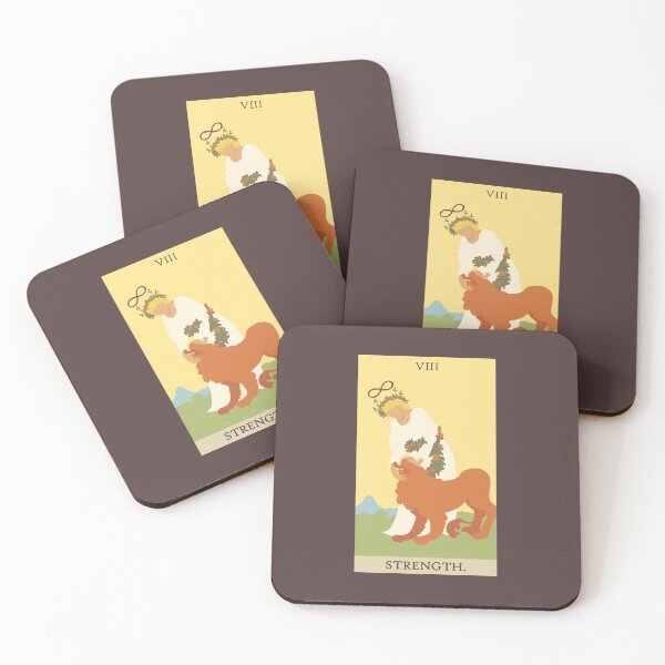 Item preview, Strength Tarot Card designed and sold by wisemagpie.