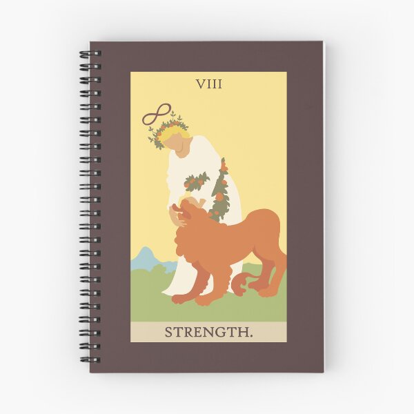 Item preview, Strength Tarot Card designed and sold by wisemagpie.