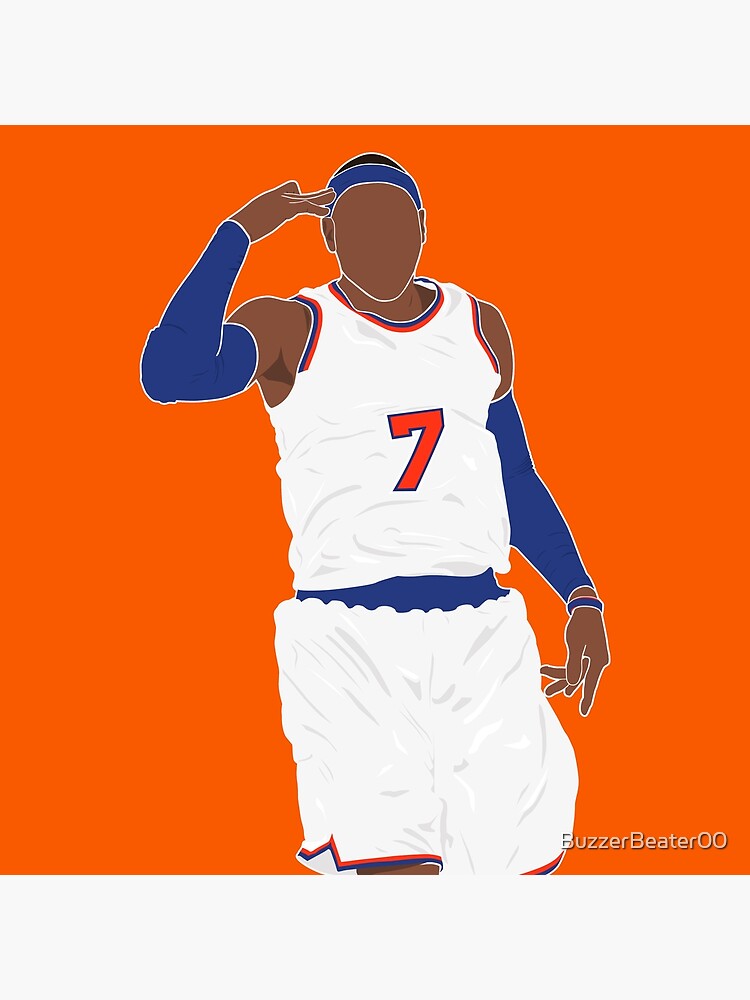 Carmelo Anthony - 3 To The Dome Celebration - NY Knicks Poster