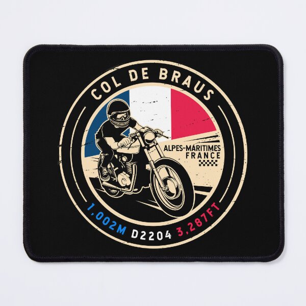 Item preview, Col de Braus | France | Motorcycle designed and sold by KrisSidDesigns.