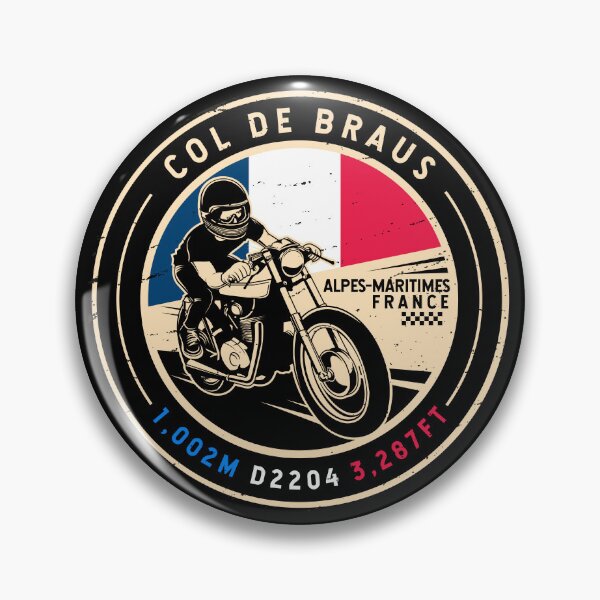 Item preview, Col de Braus | France | Motorcycle designed and sold by KrisSidDesigns.