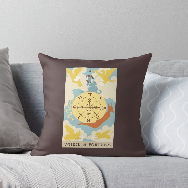 Item preview, Wheel of Fortune Tarot Card designed and sold by wisemagpie.