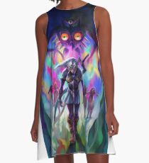 Vestido acampanado Fierce Deity Link & Majora - La leyenda de Zelda: Máscara de Majora 3D