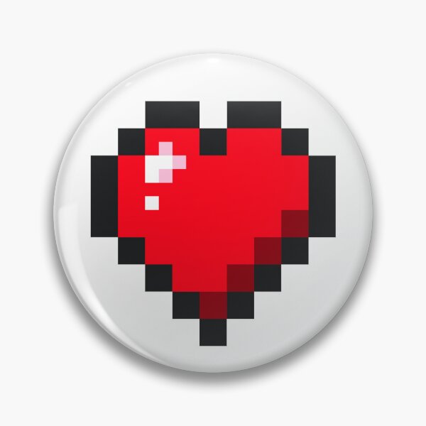 Item preview, LIFE - Retro Pixel Art Heart designed and sold by Chris Jukes.