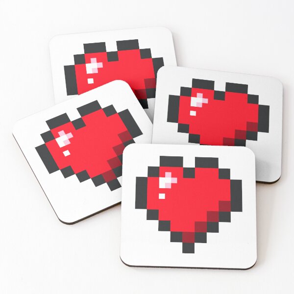 Item preview, LIFE - Retro Pixel Art Heart designed and sold by Chris Jukes.
