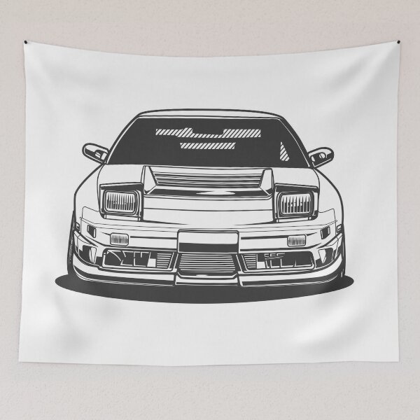 Item preview, Nissan Silvia S13 SX240 SX180 designed and sold by TrilogyMerch.