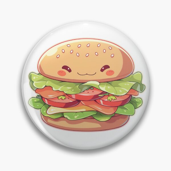 Item preview, Hamburguesa Chibi designed and sold by CrittersHub.