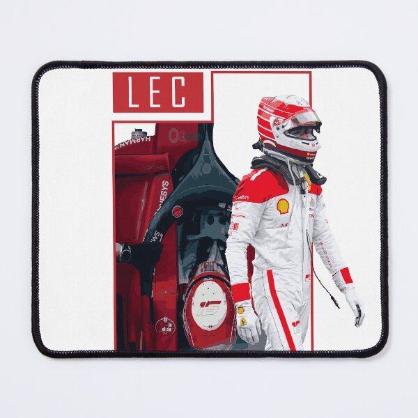 Aperçu de l'œuvre Charles Leclerc Monaco Kit Scuderia Ferrari F1 Pilote Étiquette créée et vendue par cjd1017.